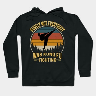 Surely Not Everybody Was Kung Fu Fighting Hoodie